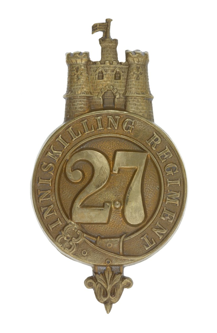 Crachá Glengarry, c.1874-81 (latão) de English School