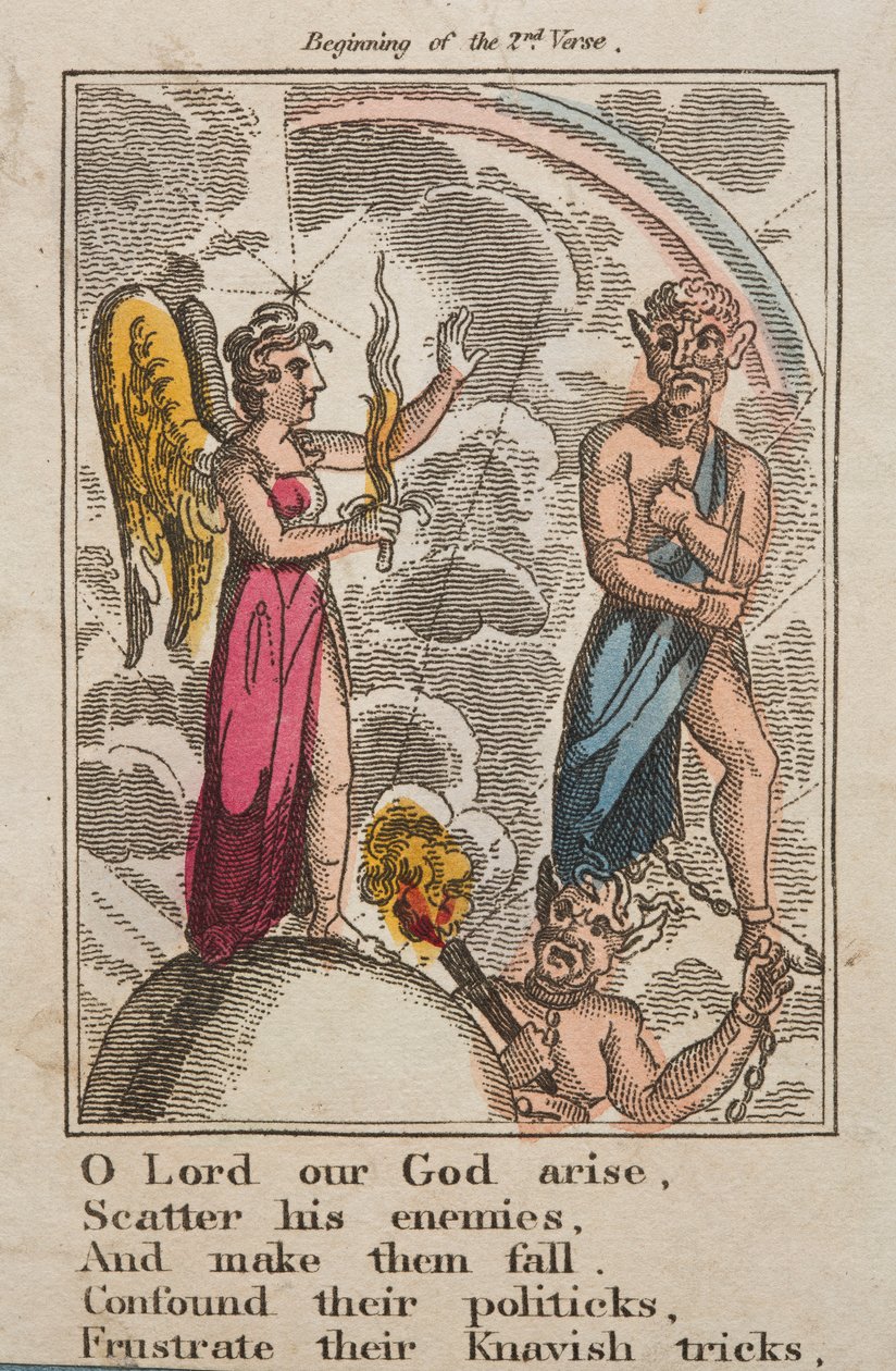 God Save the King, c.1810 (gravura a cores) de English School