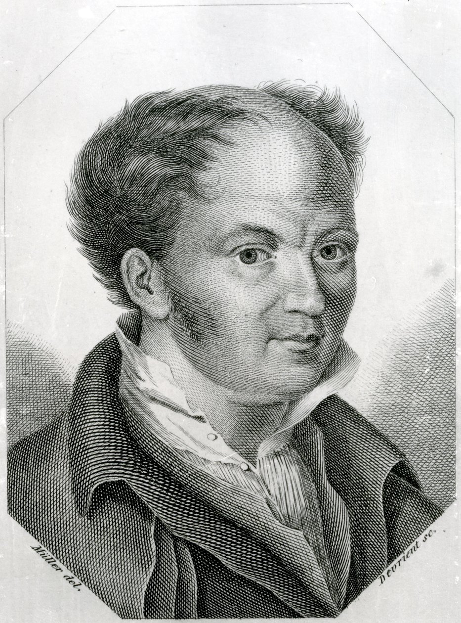 Gottfried Weber (1779-1839) (gravura) de English School
