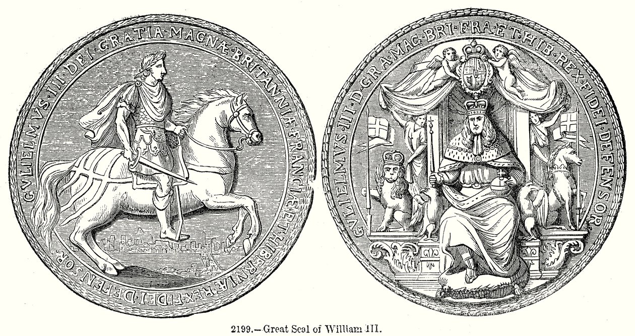 Grande Negócio de Guilherme III (gravura) de English School