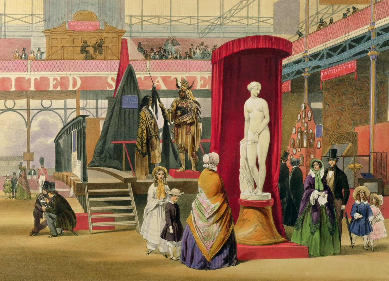 Grande Exposição, 1851: o estande americano de English School