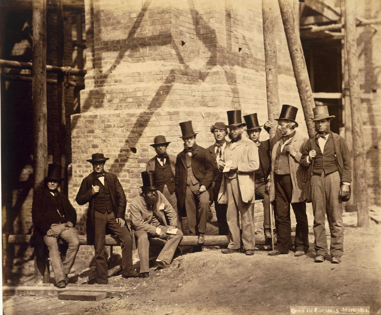 Grupo de Foremen, 1862 de English School