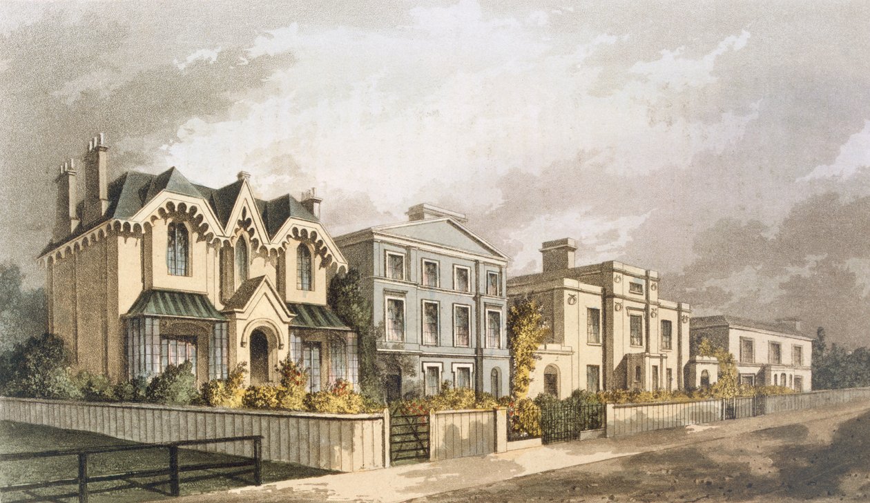 Grupo de Villas em Herne Hill, Camberwell de English School