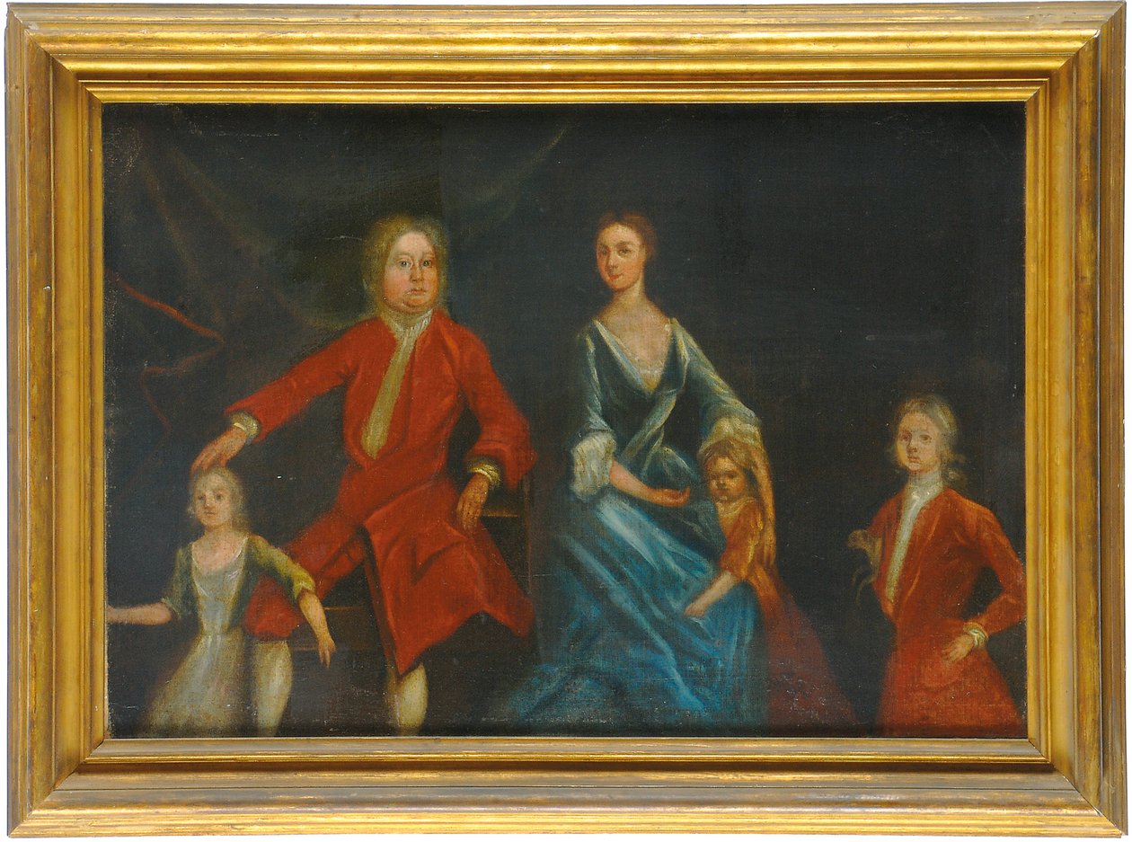 Retrato de grupo da família Arundell de Wardour de English School