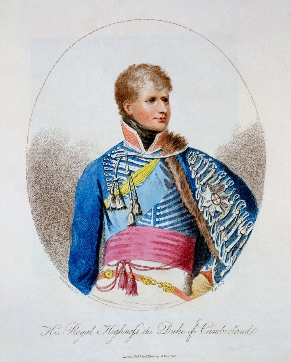 SAR o Duque de Cumberland, 1806 de English School