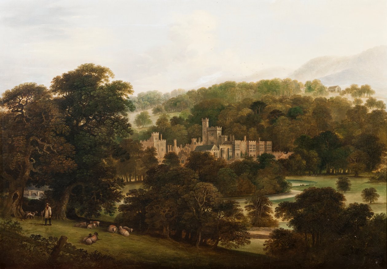 Haddon Hall, 1855 de English School