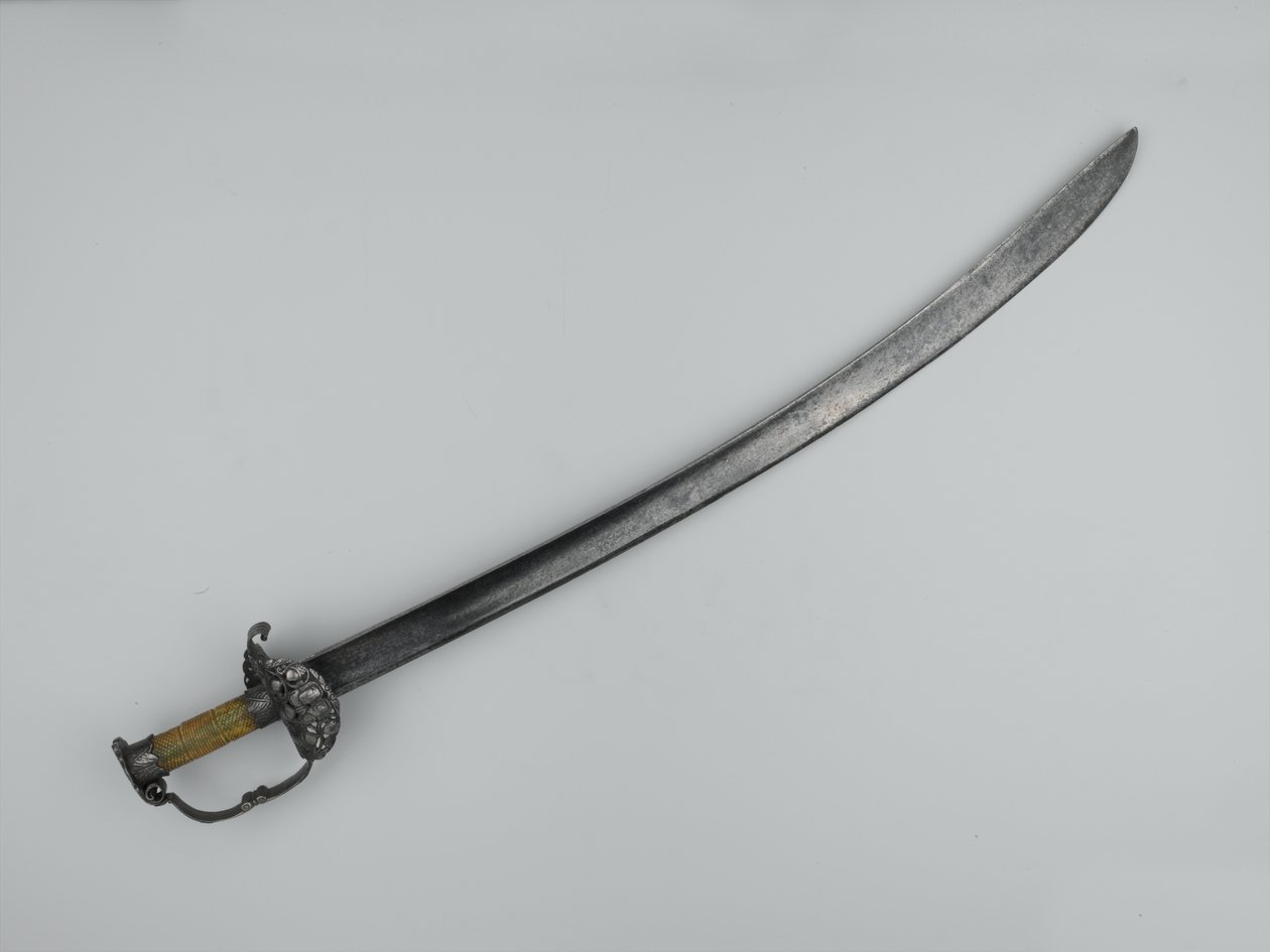 Espada de cabide, 1640 por volta de de English School