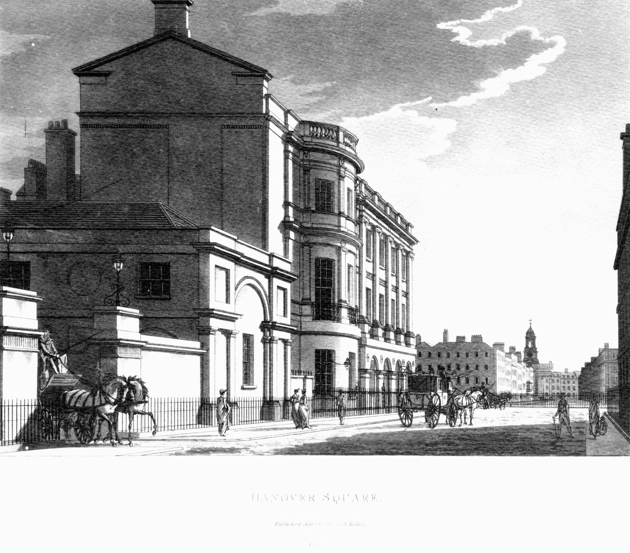 Praça de Hanover, 1800 de English School