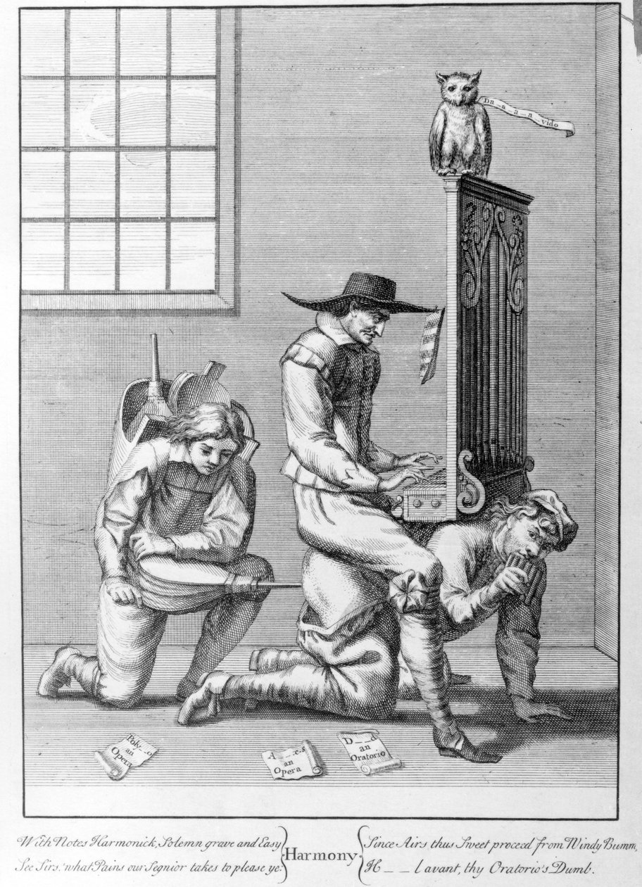 Harmonia, 1735 de English School
