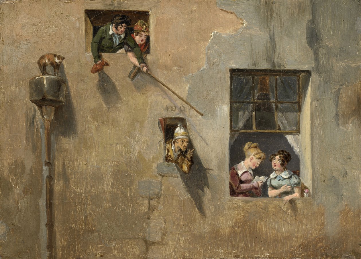 Hecklers, c.1800 -50 de English School