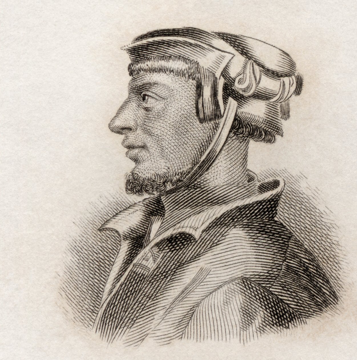 Heinrich Cornelius Agrippa de Nettesheim, 1825 (gravura) de English School