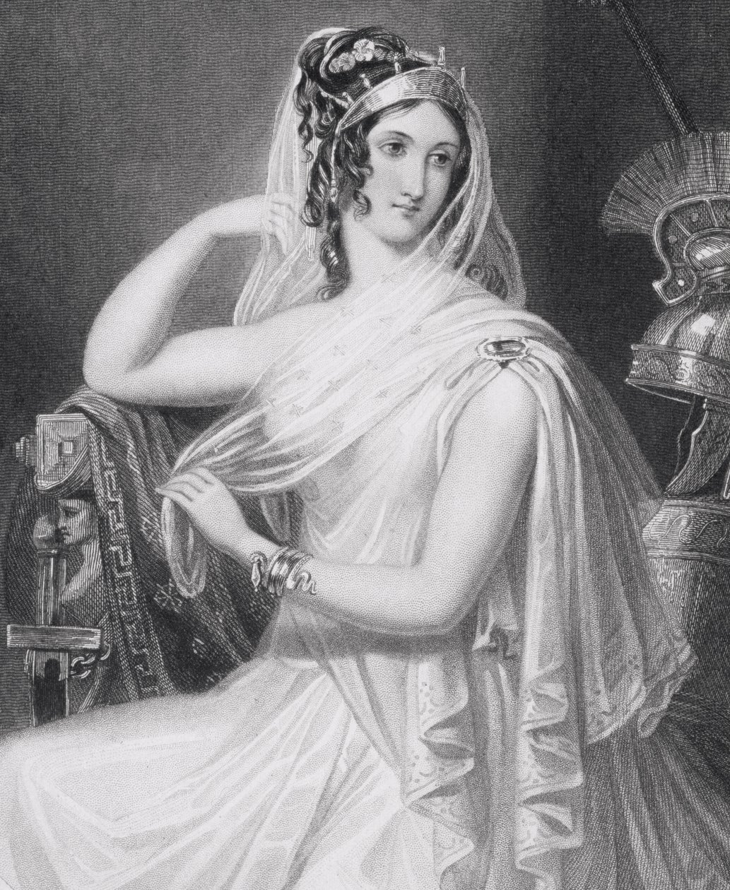 Helena de Tróia, c.1845 de English School