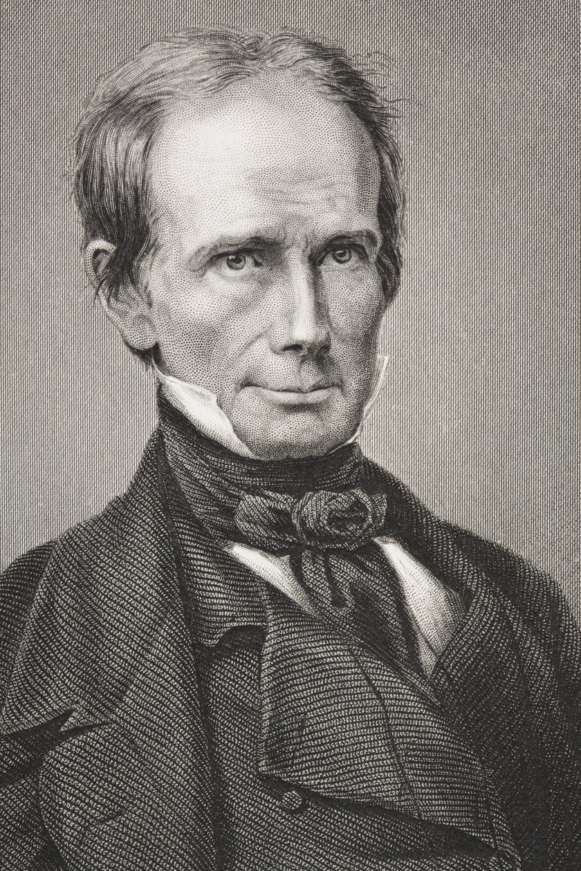 Henry Clay, da &39;Galeria de Retratos Históricos&39;, publicado em 1880 de English School
