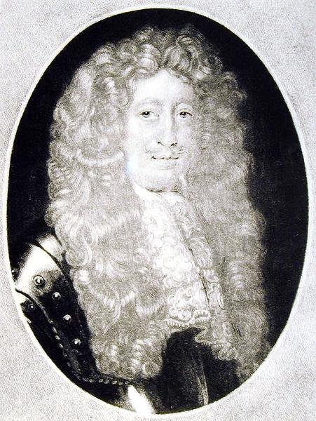 Henry Howard (1628-84) 6º Duque de Norfolk, ilustração de Retratos de Personagens Ilustres na História Britânica, gravada por Richard Earlom (1743-1822) e Charles Turner (c.1775-1857) (mezzotint de English School