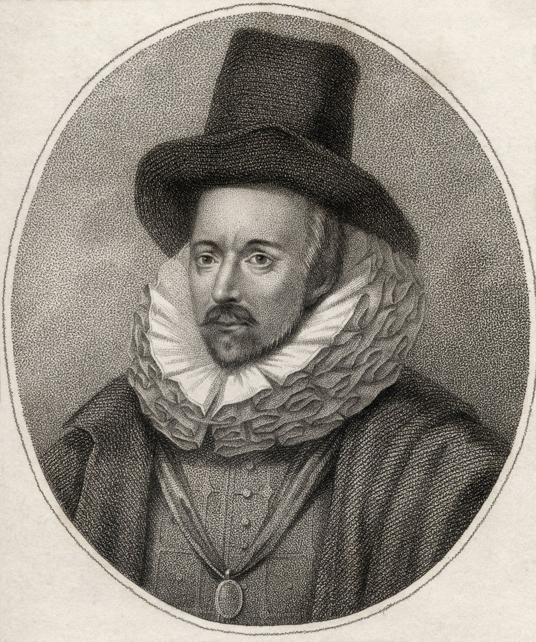 Henry Howard, gravado por Bocquet, ilustração de "Um catálogo de autores reais e nobres, Volume II", publicado em 1806 de English School