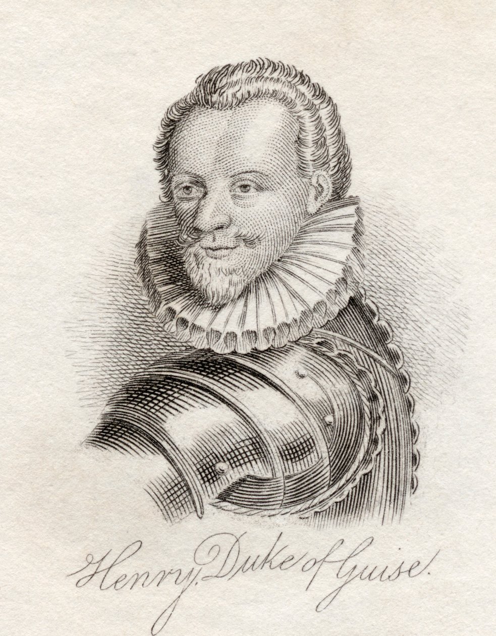 Henry I, Príncipe de Joinville, do &39;Crabb&39;s Historical Dictionary&39;, publicado em 1825 de English School