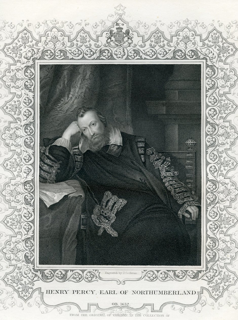 Henry Percy, 9º Conde de Northumberland (1564-1632) de English School