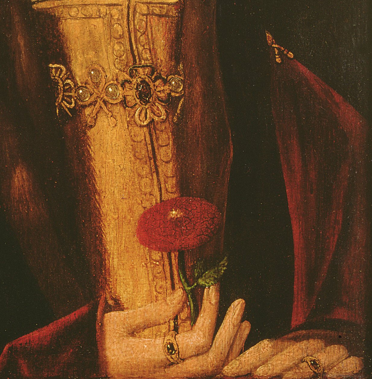 Henry VII (óleo no painel) (detalhe de 235451) de English School