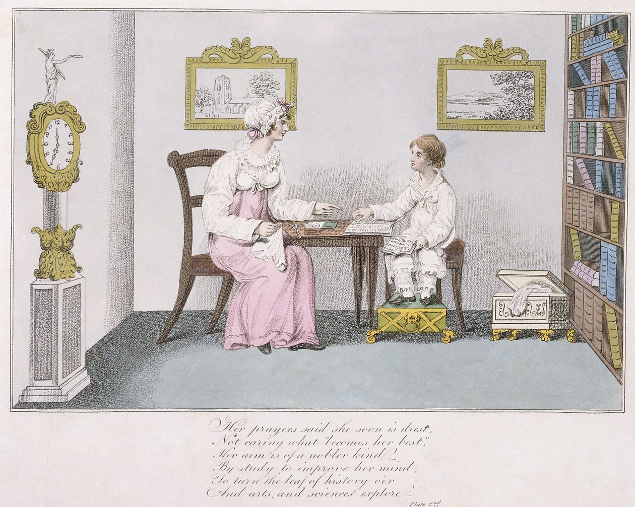 Suas orações, 1817 de English School