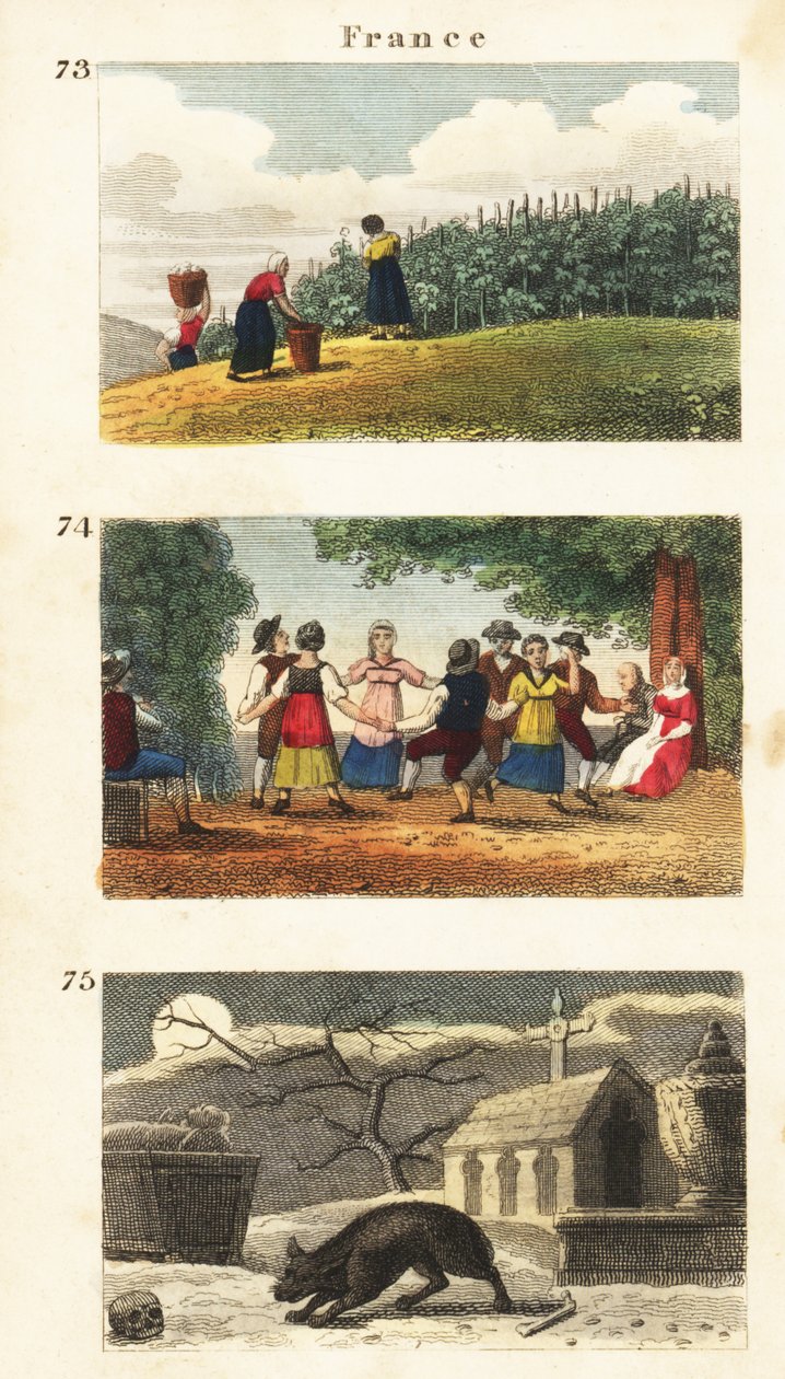 Vistas históricas da França de English School