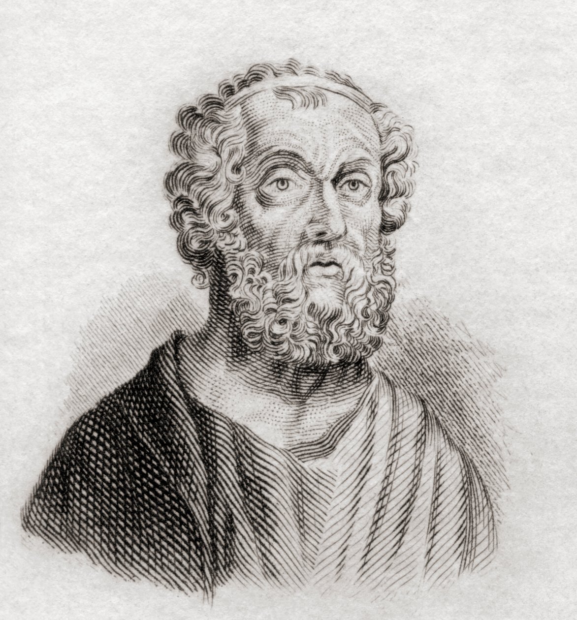 Homer, 1825 de English School