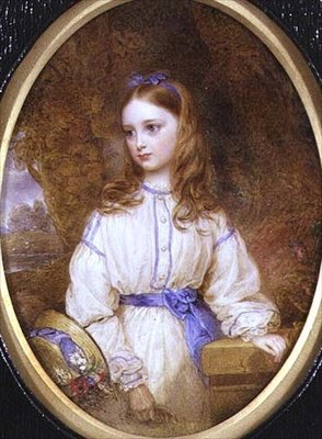 Hon. Georgina Byng (miniatura) de English School