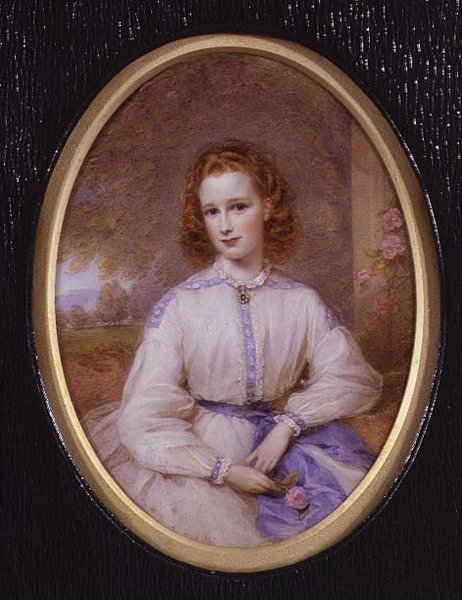 Hon. Lucy Byng (miniatura) de English School