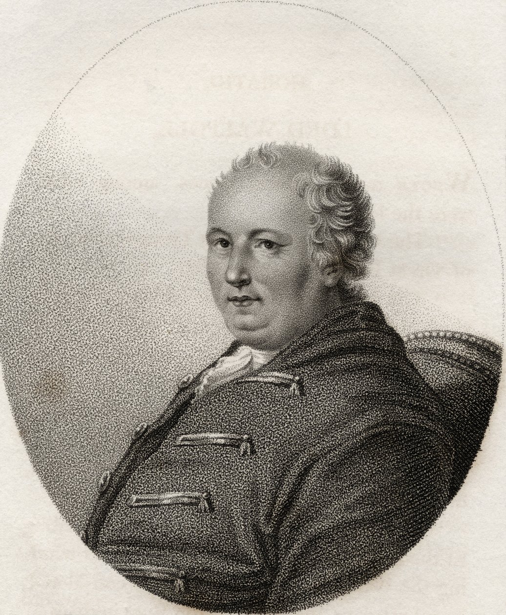 Horatio Walpole, gravado por Geremia, ilustração de &39;Um catálogo de autores reais e nobres, volume IV&39;, publicado em 1806 de English School
