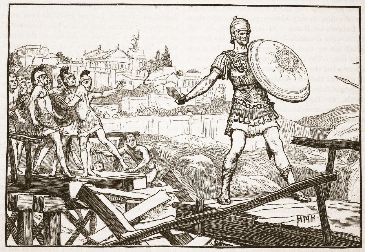 Horatius Cocles defendendo a ponte de English School