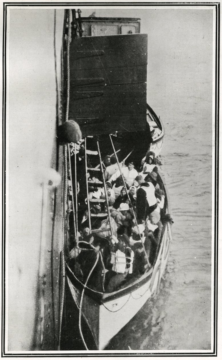 Como os sobreviventes do Titanic foram capturados pelo Carpathia, de 