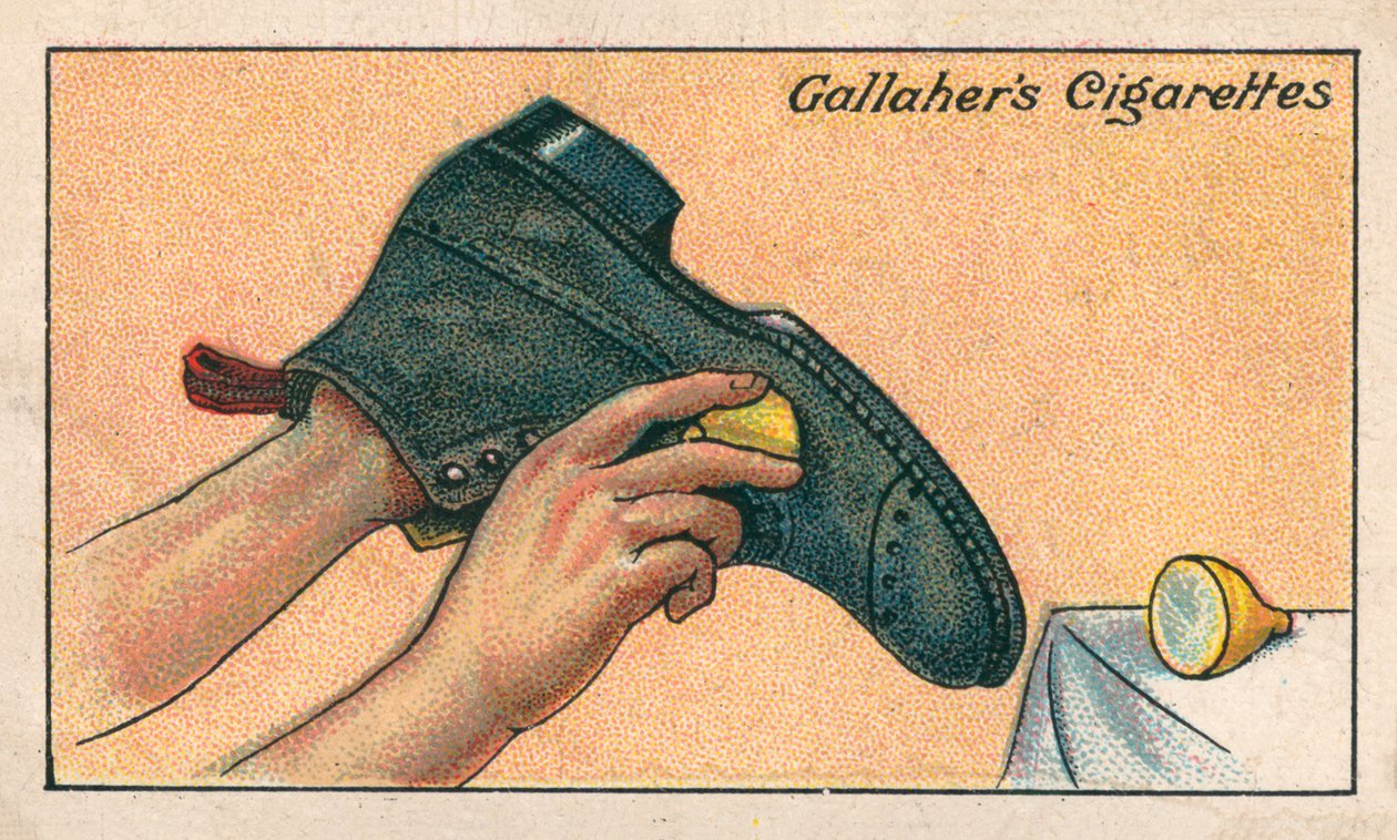Como limpar botas novas (cromolitho) de English School