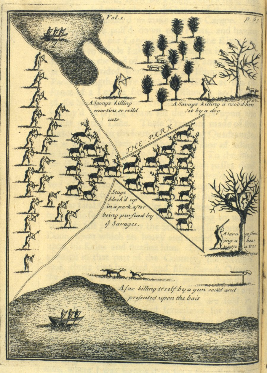 Caça, 1703 de English School