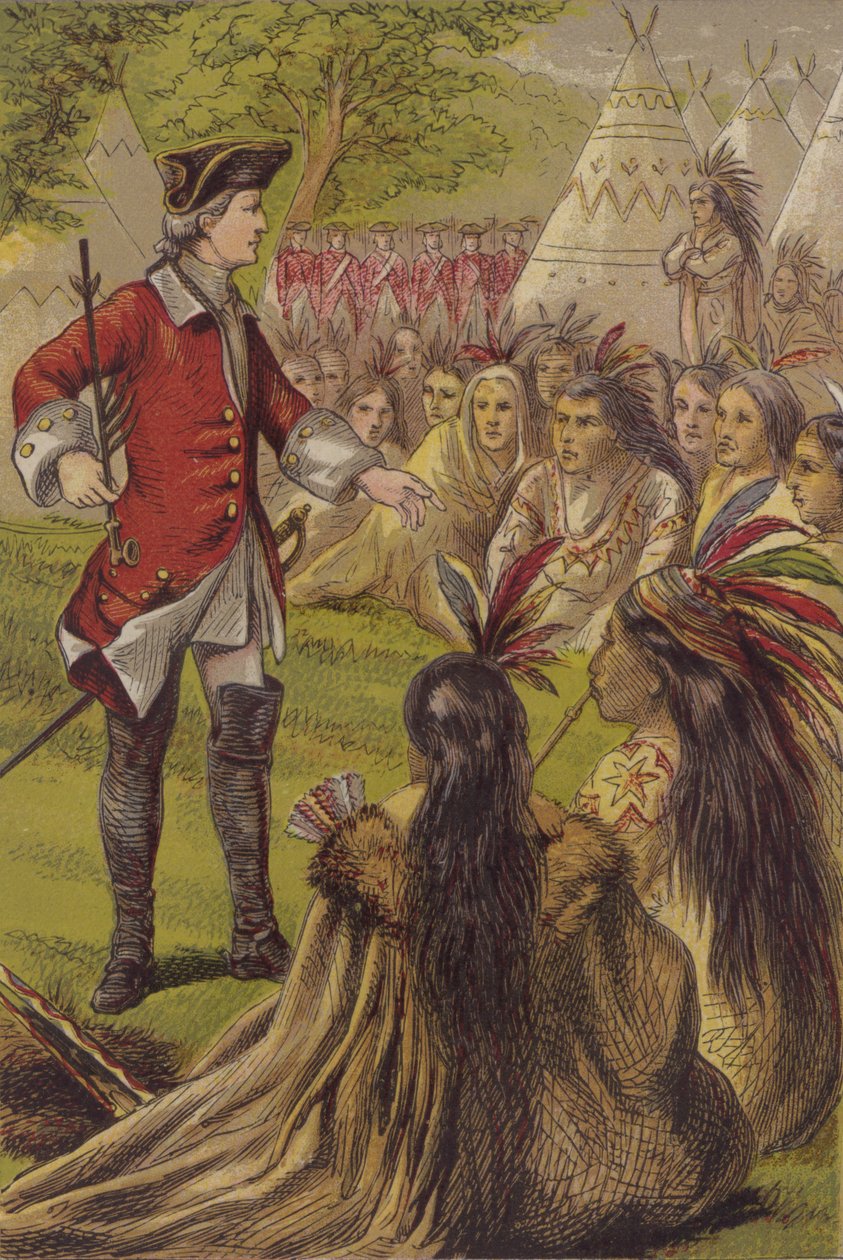 Ilustração para A História de Sandford e Merton (litografia a cores) de English School