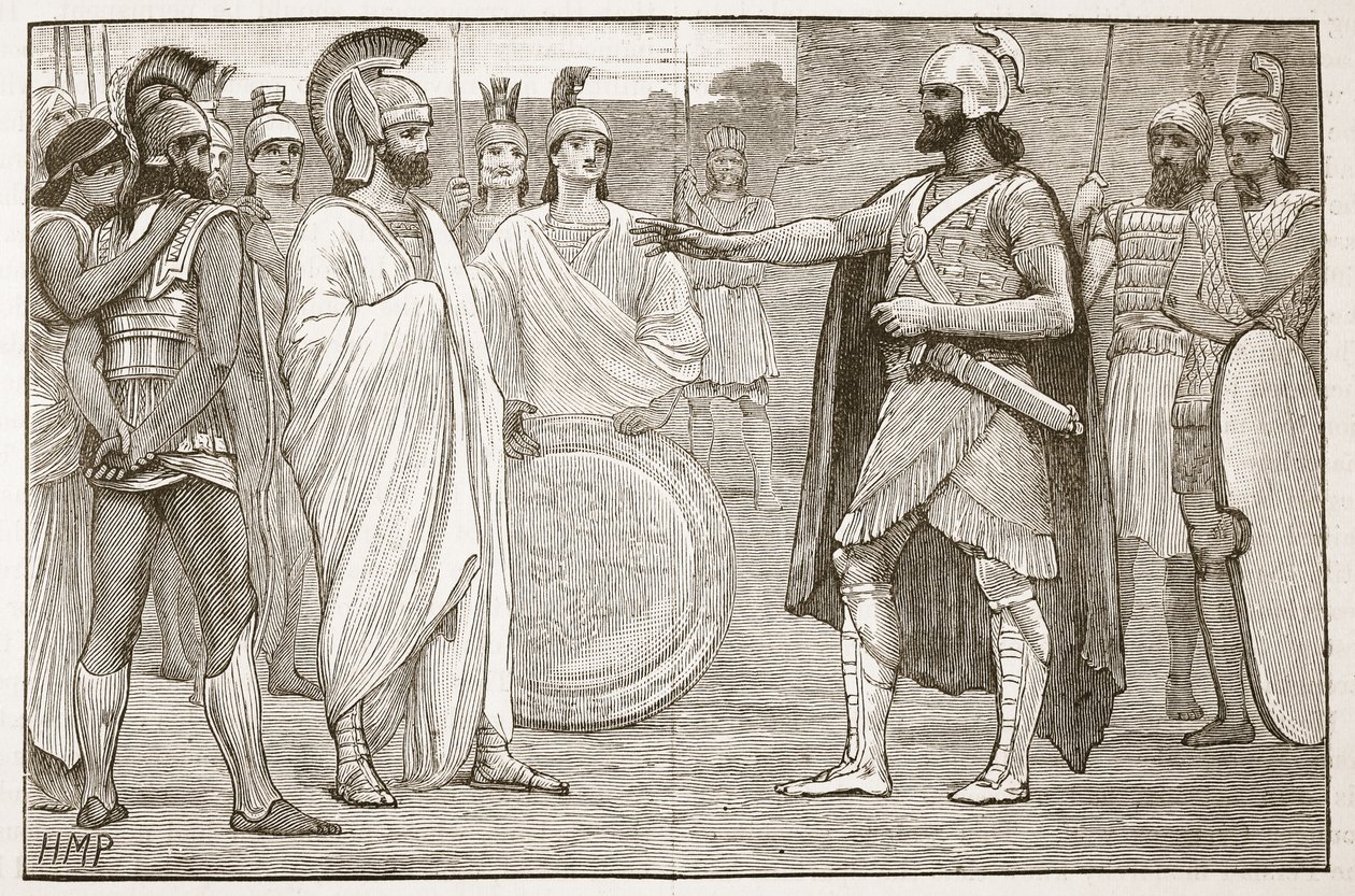 Entrevista entre Agesilaus e Pharnabazus de English School