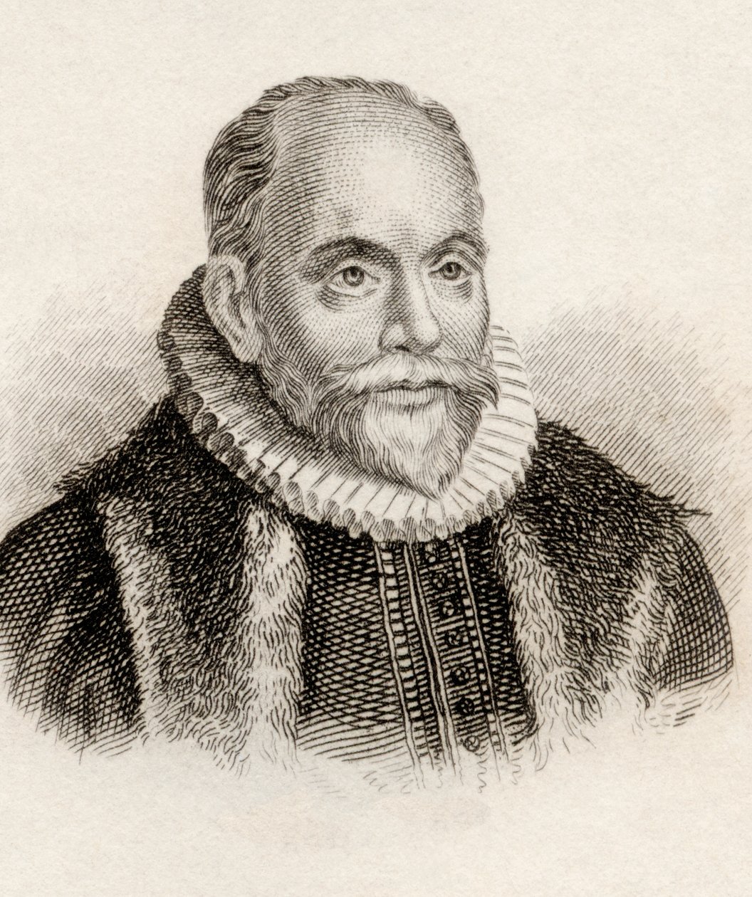 Jacobus Arminius, do "Crabbes Historical Dictionary", publicado em 1825 de English School