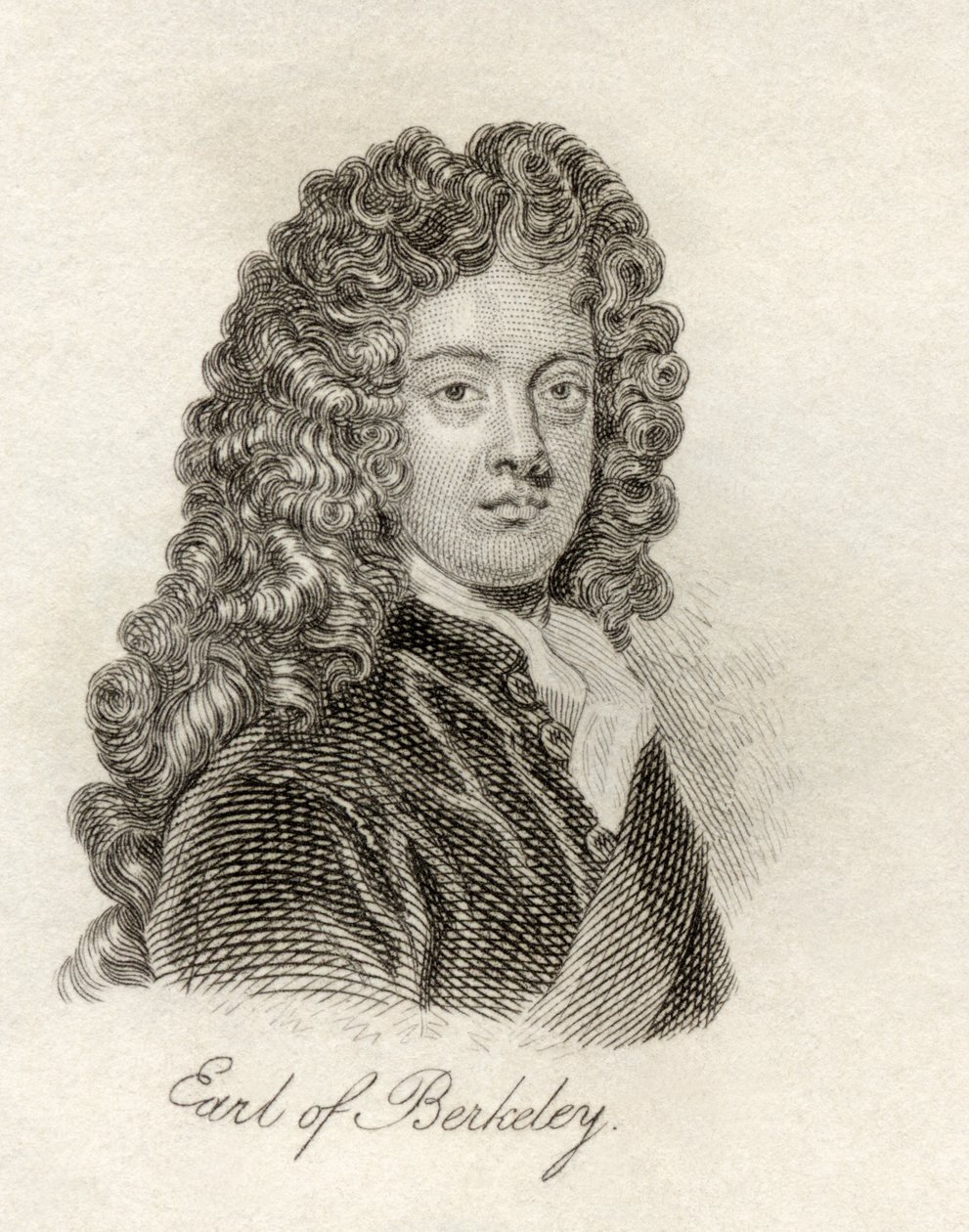 James Berkeley, do &39;Crabb&39;s Historical Dictionary&39;, publicado em 1825 de English School