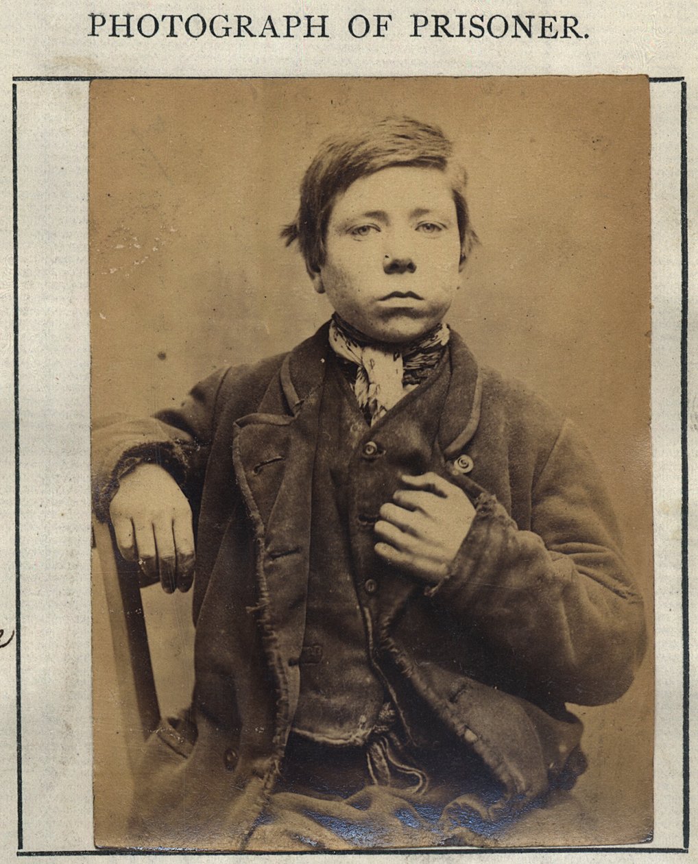 James Donnelley, c.1870 (foto sépia) de English School