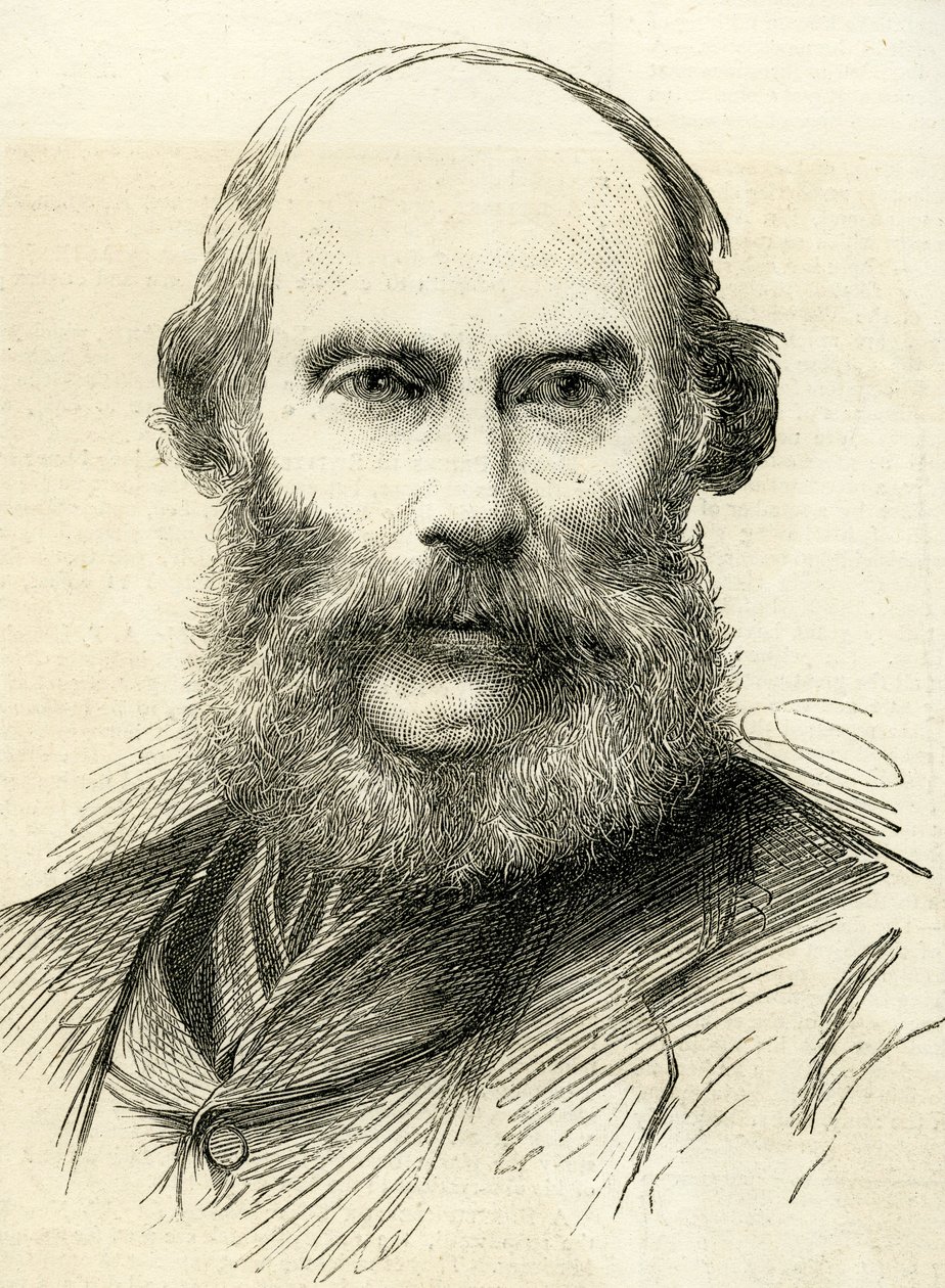 James Francis Danby (1816-1875) ilustração do gráfico 27 de novembro de 1875 de English School