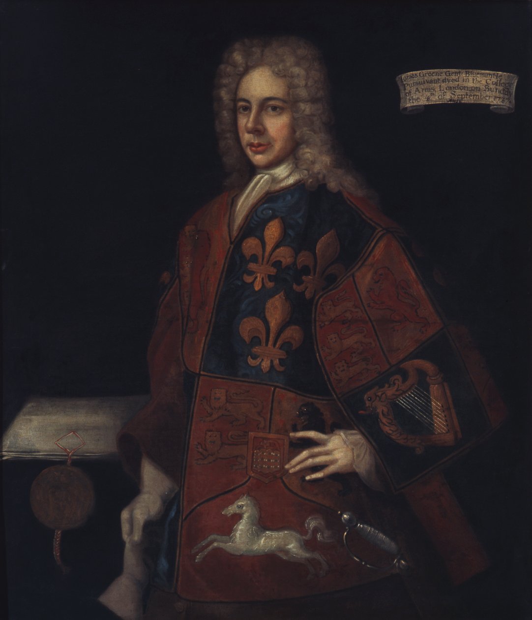 James Green, Bluemantle Pursuivant de English School