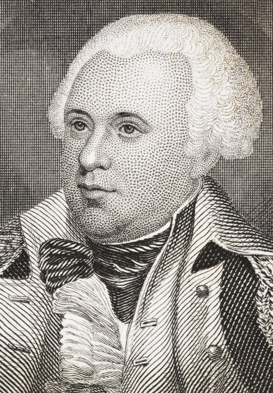 James Wilkinson, da &39;Galeria de Retratos Históricos&39;, publicado em 1880 de English School