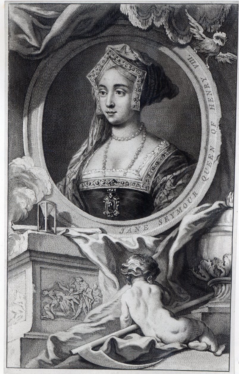 Jane Seymour, gravada por Jacobus Houbraken, 1746 de English School