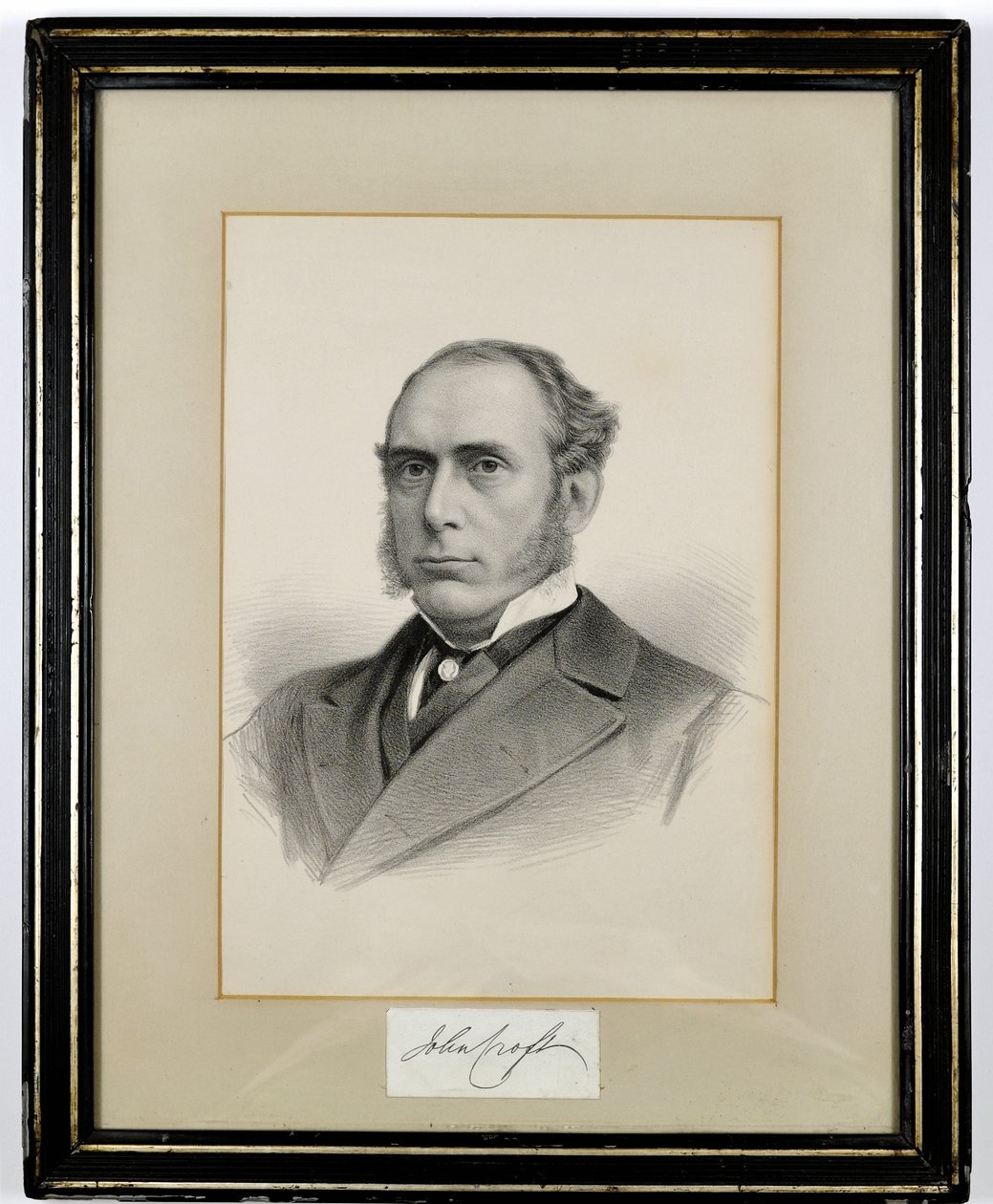 John Croft (impressão emoldurada) de English School