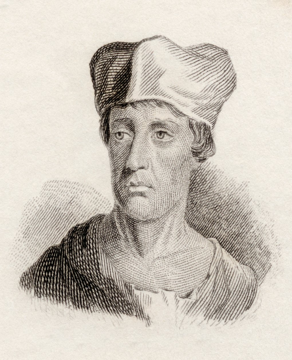 John Leland, do "Crabbes Historical Dictionary", publicado em 1825 de English School