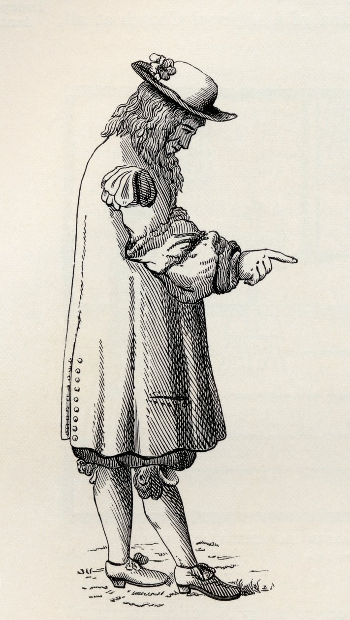 John Lilburne, de &39;Uma Breve História do Povo Inglês&39; por JR Green, publicado em 1893 de English School
