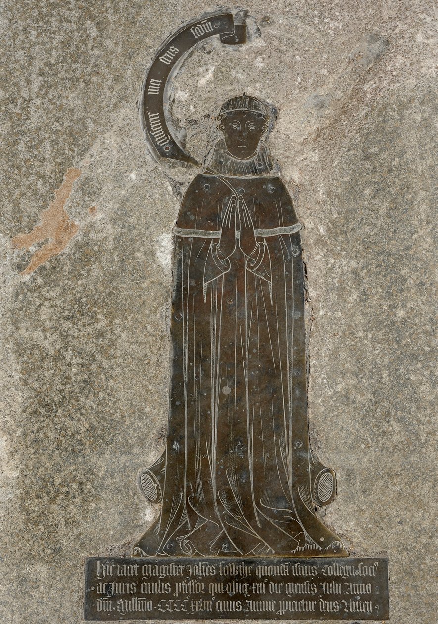 John Lowthe, 1427 (latão) de English School