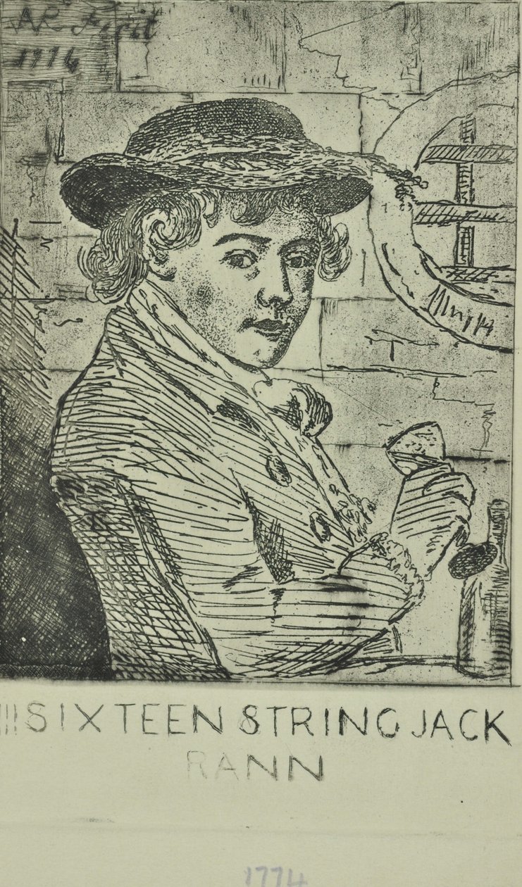 John Rann, Sixteen Strings Jack, 1774 de English School