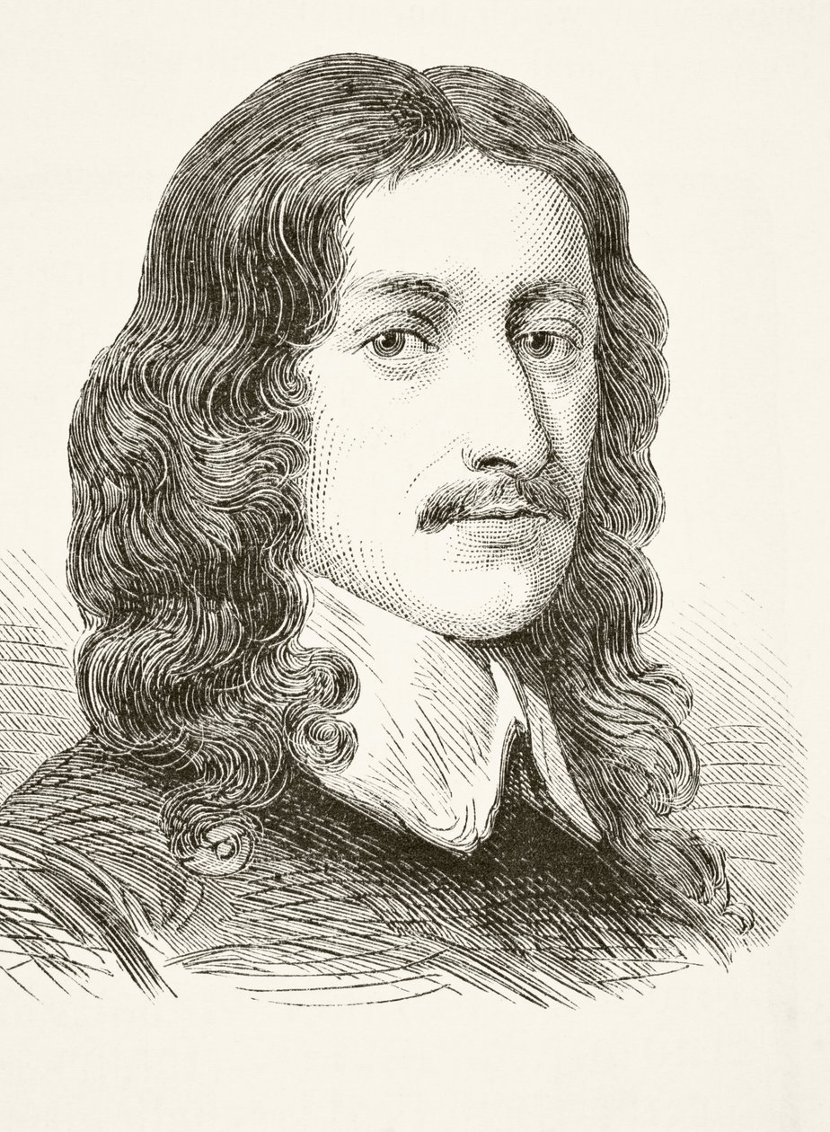 John Selden, de "A História Nacional e Doméstica da Inglaterra", de William Hickman Smith Aubrey (1858-1916) publicou Londres, c.1890 de English School