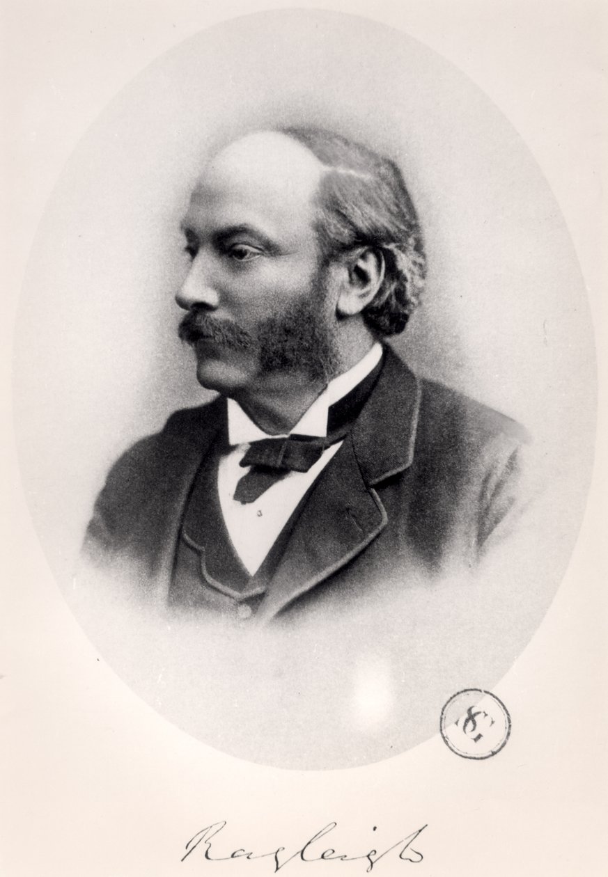 John William Strutt (1842-1919) 3º Barão Rayleigh de English School