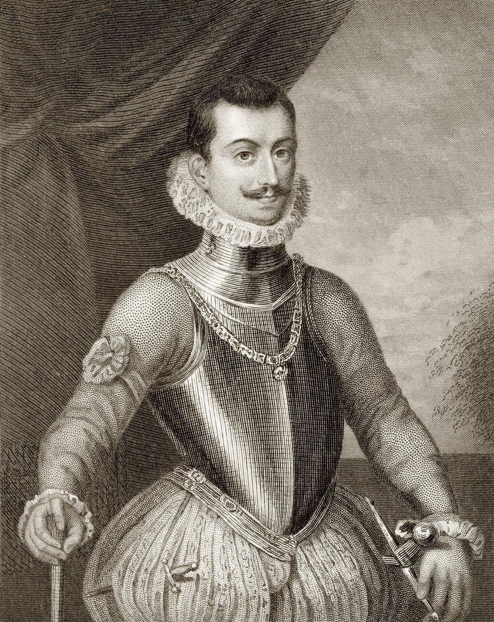 João da Áustria, de "História do Reino de Filipe II", publicado em 1855 de English School