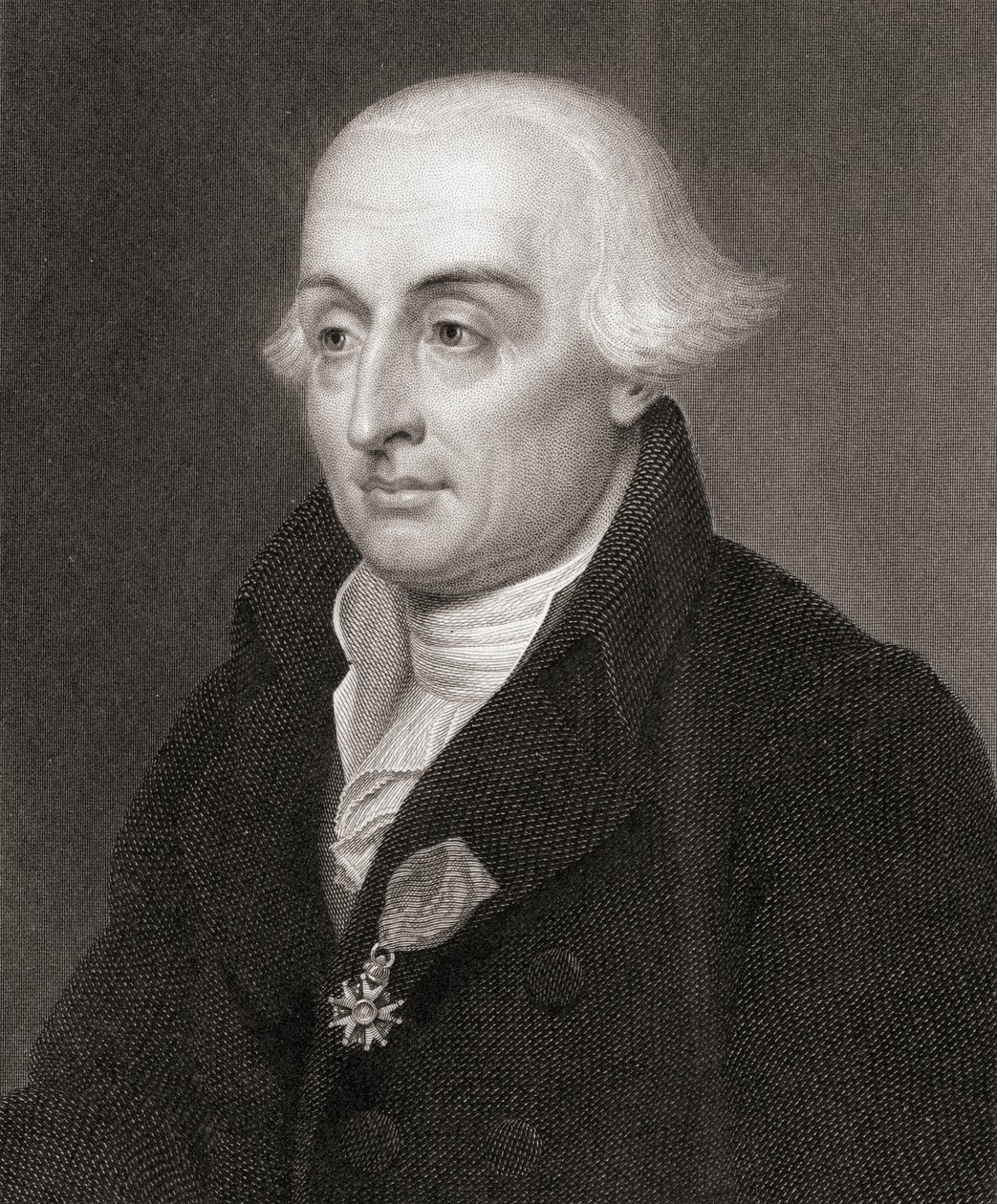 Joseph-Louis Lagrange, conde de l&39;Empire (1736-1813) da Gallery of Portraits, publicado em 1833 de English School